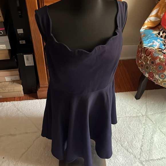 ModCloth ponte flare dress - Picture 5 of 5